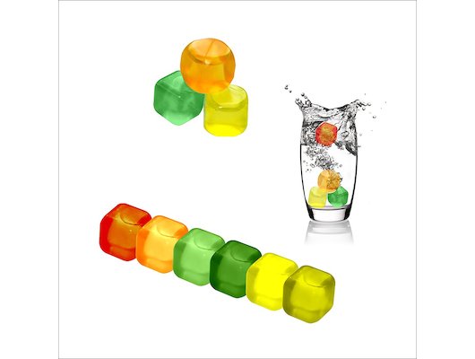 Форма для льда МультиДом DH13-99 Охлаждающие кубики д/напитков